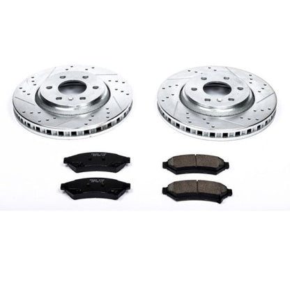 Power Stop 06-07 Buick Terraza Front Z23 Evolution Sport Brake Kit