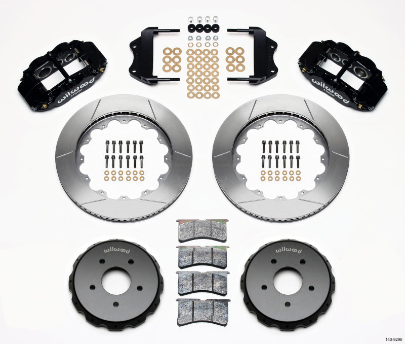 Wilwood Narrow Superlite 6R Front Hat Kit 14.00in 2004-2006 Pontiac GTO