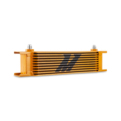 Mishimoto Universal -6AN 10 Row Oil Cooler - Gold