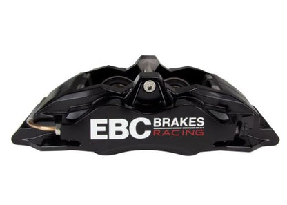 EBC Racing 05-11 Ford Focus ST (Mk2) Front Right Apollo-4 Black Caliper