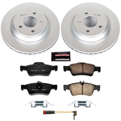 Power Stop 12-13 Mercedes-Benz S350 Rear Z23 Evolution Sport Coated Brake Kit