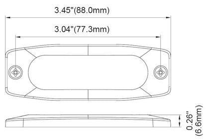 Hella L/Head Mst3 Led 12 24V White 2La