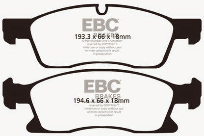 EBC Brakes Bluestuff Street and Track Day Brake Pads