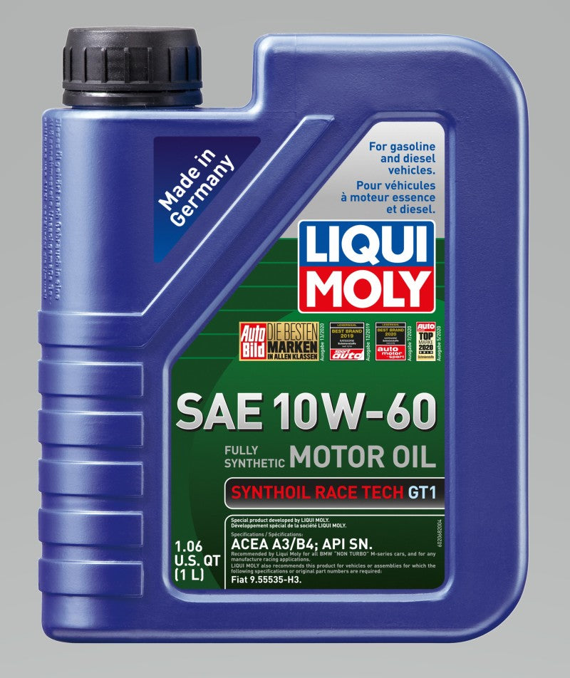 LIQUI MOLY 1L Synthoil Race Tech GT1 Motor Oil SAE 10W60