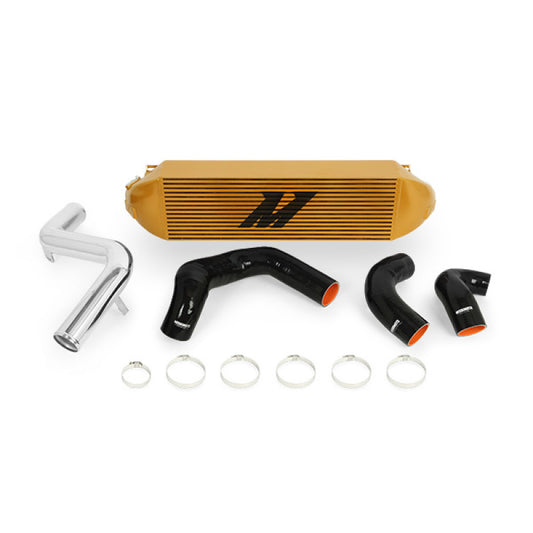 Mishimoto 2013+ Ford Focus ST Gold Intercooler w/ Polished Pipes