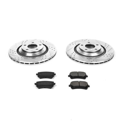 Power Stop 05-11 Audi A6 Quattro Rear Z23 Evolution Sport Brake Kit