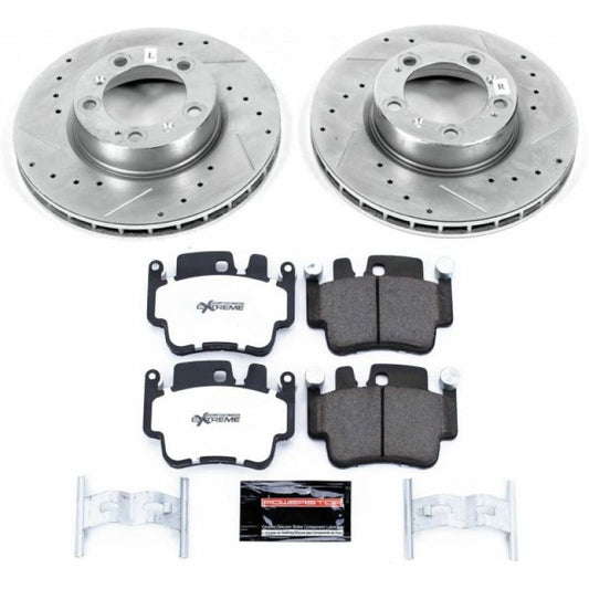 Power Stop 05-06 Porsche Boxster Front Z26 Street Warrior Brake Kit