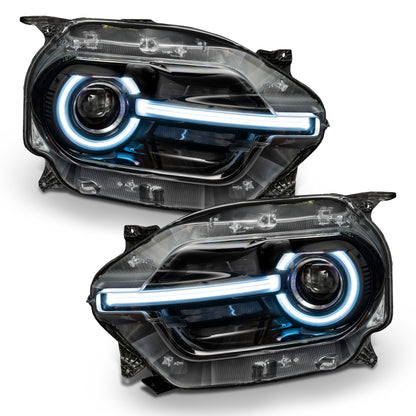 Oracle 2021 Ford Bronco Sport RGB+W Headlight DRL + Halo  - ColorSHIFT w/ RF Controller