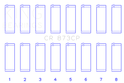 King Engine Bearings GENERAL MOTORS 379, 395 16v Rod Bearing Set