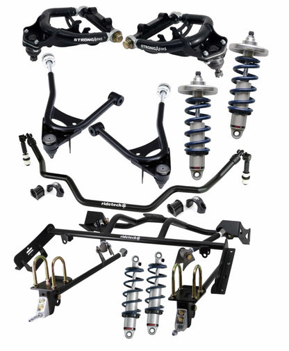 Ridetech 67-70 Ford Mustang Small Block Complete Coilover Suspension System