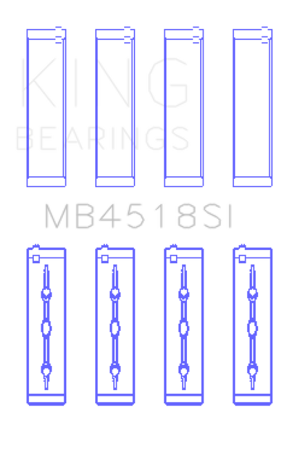 King Engine Bearings 11-20 Chrysler 300 / Dodge Grand Caravan (Size STD) Main Bearing Set