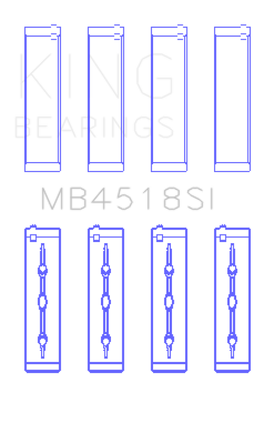 King Engine Bearings 11-20 Chrysler 300 / Dodge Grand Caravan (Size STD) Main Bearing Set