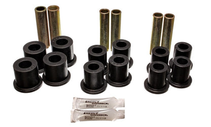 Energy Suspension Ford 4 Wd Front Spring Bushing Set - Black