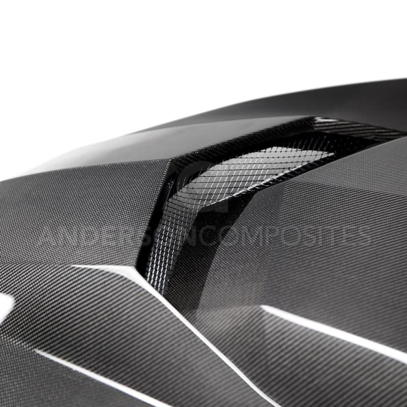 Anderson Composites 2016+ Type-AZ Camaro Double Sided Fiber Hood