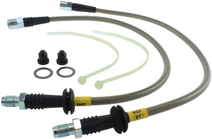 StopTech 96-02 BMW Z3 / 06-09 Z4 / 92-00 318i / 97-00 323 / 90-99 BMW 325/328 SS Front Brake Lines