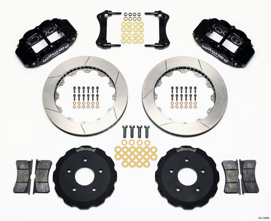 Wilwood Narrow Superlite 6R Front Hat Kit 13.06in Backdraft Cobra (BMW E36 Based)