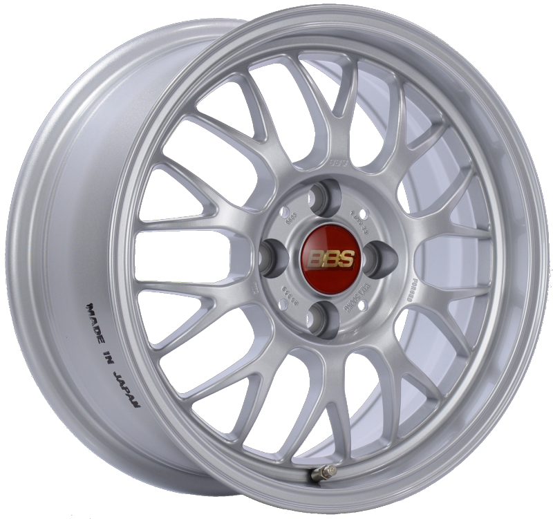 BBS RG-F 15x7 4x100 ET33 Sport Silver Wheel -70mm PFS/Clip Required