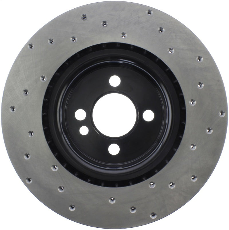 StopTech Sport Cross Drilled Brake Rotor - Front Left