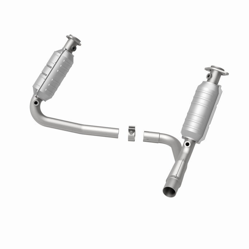 MagnaFlow Conv DF 05-06 Dodge Dakota/2006 Mitsubishi Raider 3.7L Y-Pipe Assembly