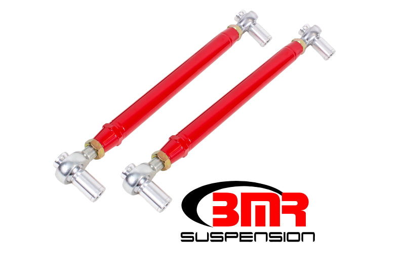 BMR 99-04 Mustang Chrome Moly Lower Control Arms w/ Double Adj. Rod Ends - Red