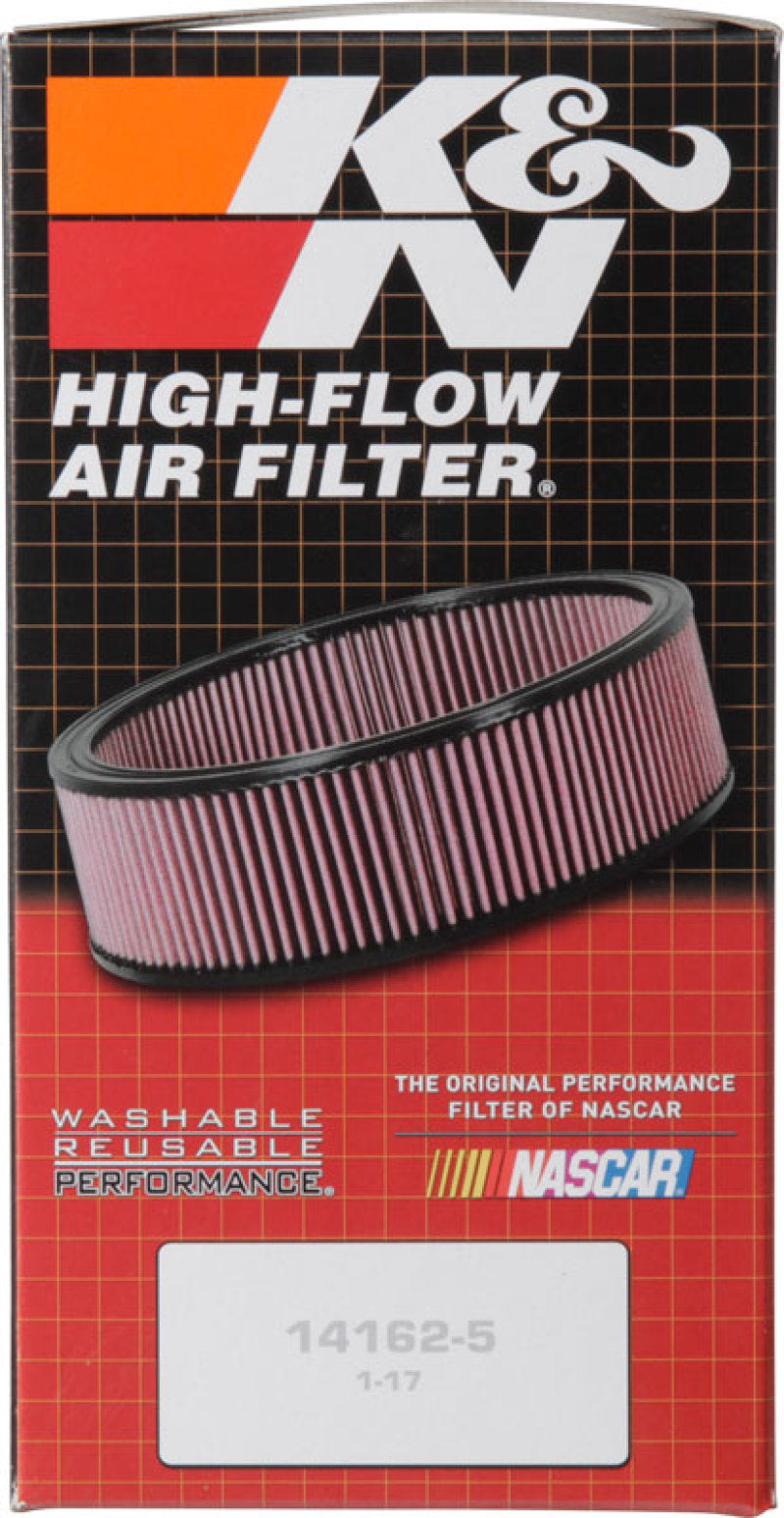 K&N Standard 9in Red Custom Air Cleaner Assembly