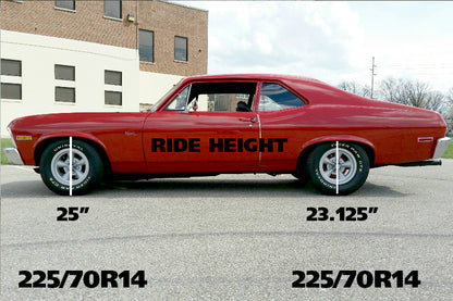 Ridetech 68-74 Chevrolet Nova Big Block StreetGrip Suspension System w/ Ball Joints & Bushings