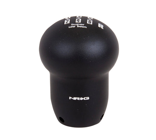 NRG Universal Super Low Down Shift Knob - Black (6 Speed)