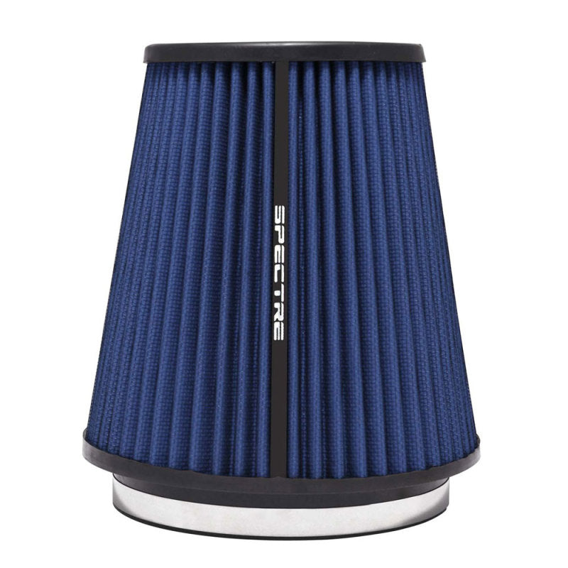 Spectre HPR Conical Air Filter 6in. Flange ID / 7.719in. Base OD / 8.5in. Tall - Blue