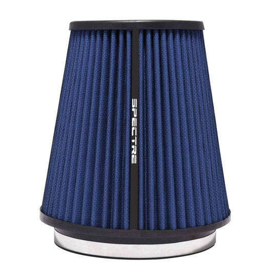 Spectre HPR Conical Air Filter 6in. Flange ID / 7.719in. Base OD / 8.5in. Tall - Blue