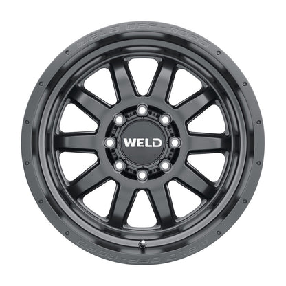 Weld Off-Road W101 20X10 Stealth 8X170 ET-18 BS4.75 Satin Black 125.1