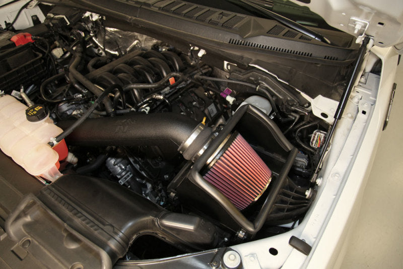 K&N 15-16 Ford F150 V8-5.0L AirCharger Performance Intake Kit