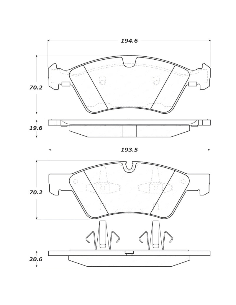 StopTech Street Touring Brake Pads