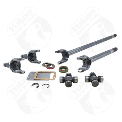 Yukon Gear 4340 Chrome-Moly Replacement Axle Kit For 07-13 Dana 30 Front / Non-Rubicon JK