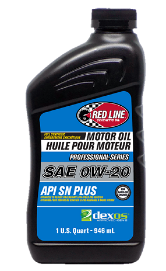 Red Line Pro-Series 0W20 DEX1G2 SN+ Motor Oil - Quart