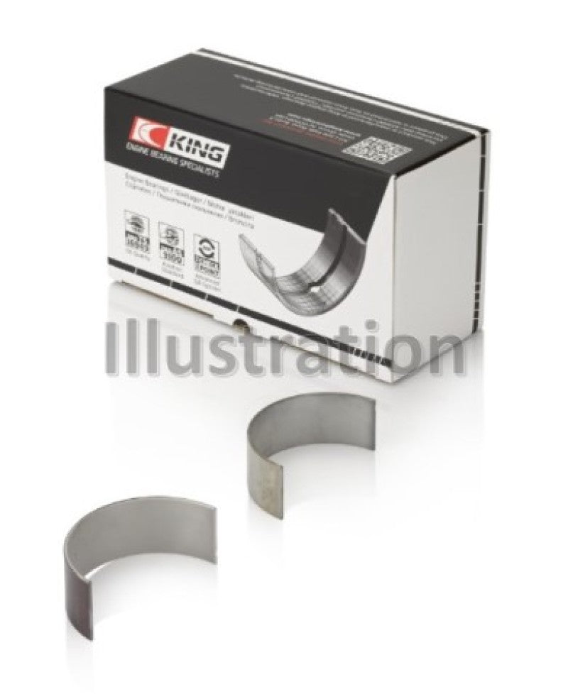 King Engine Bearings BMW N47 D20 A/N47S D20 D Sputter (Size +.25mm) Connecting Rod Bearing Set