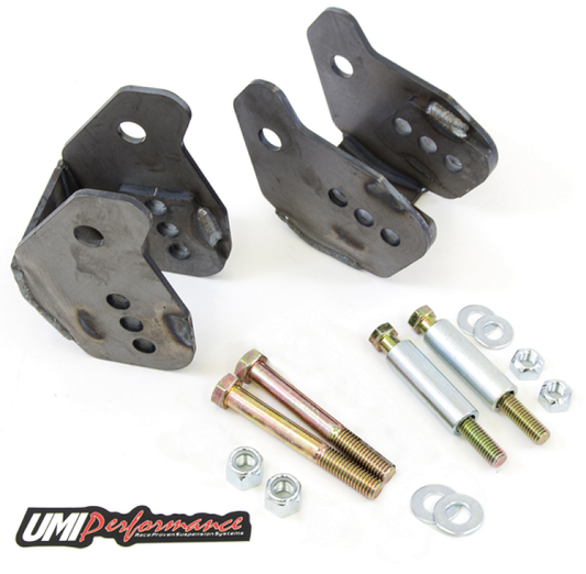 UMI Performance 64-72 GM A-Body Rear Lower Control Arm Relocation Brackets- Weld In