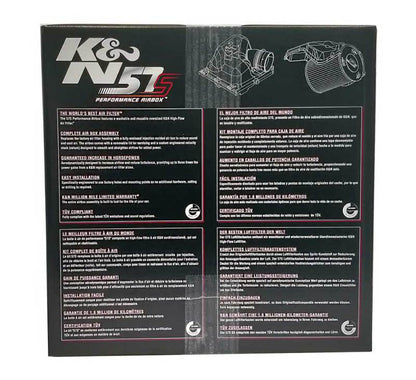 K&N 04-10 Opel Astra H 2.0L F/l 57i Series Performance Intake Kit