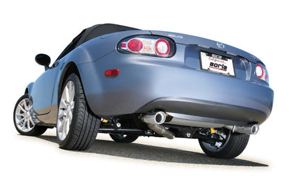 Borla 06-14 Mazda MX-5 Miata 2.0L RWD Twin-Tip Cat Back Exhaust