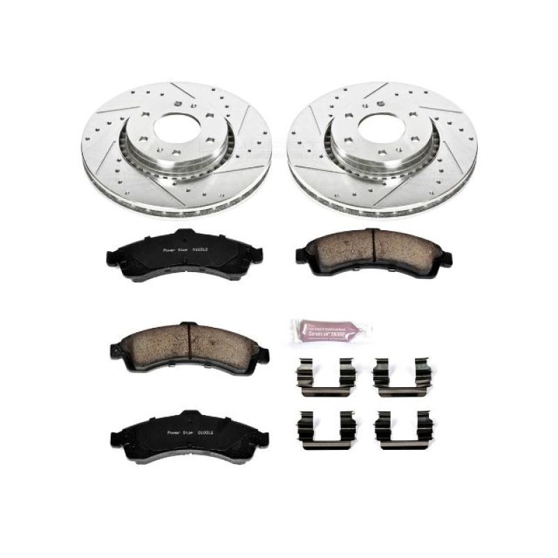 Power Stop 04-05 Buick Rainier Front Z23 Evolution Sport Brake Kit