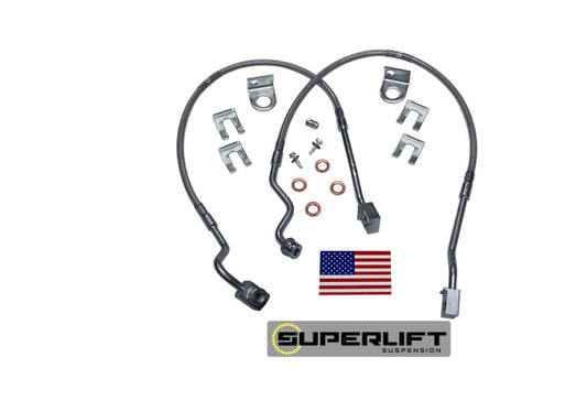 Superlift 95-97 Ford Ranger w/ 4-6in Lift Kit (Pair) Bullet Proof Brakes Hoses