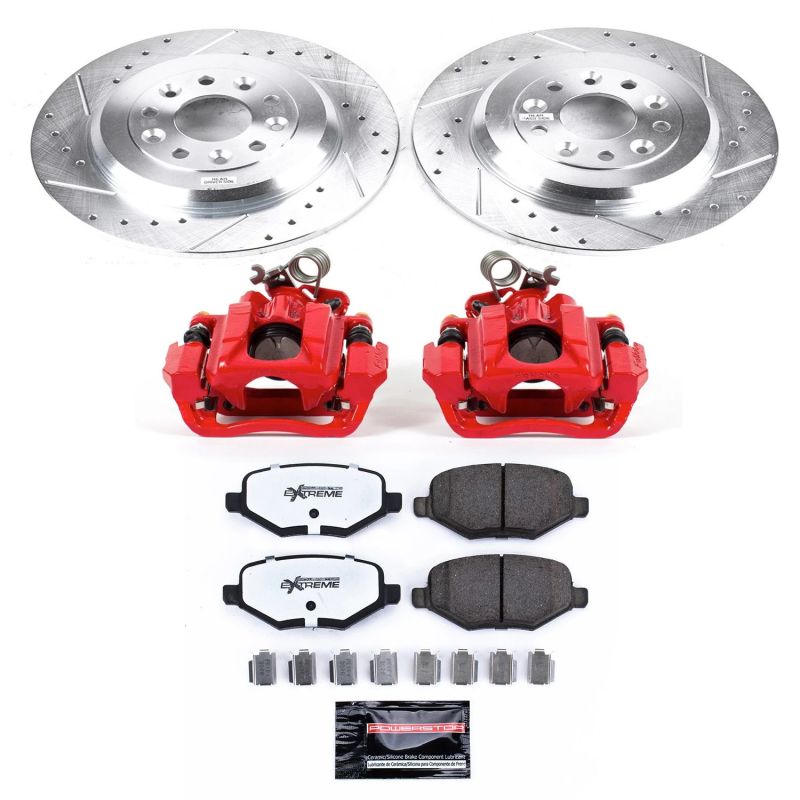 Power Stop 11-19 Ford Explorer Rear Z36 Truck & Tow Brake Kit w/Calipers