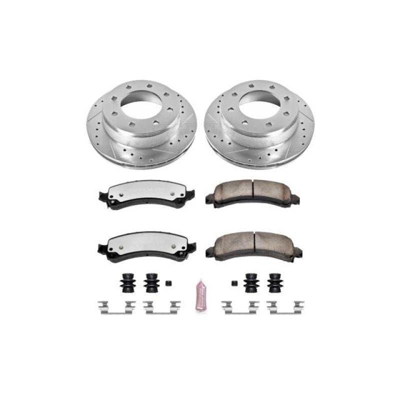 Power Stop 03-13 Chevrolet Express 3500 Rear Z36 Truck & Tow Brake Kit