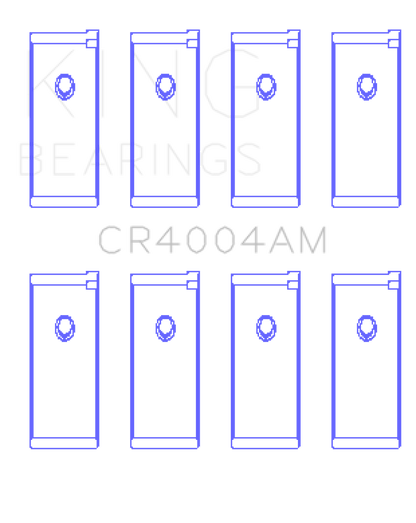 King Engine Bearings Isuzu 4XC1/4XC1T 1.5L (Size STD) Rod Bearing Set