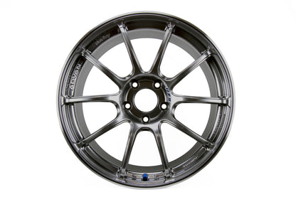 Advan RZII 19x8.0 +45 5x120 Racing Hyper Black Wheel