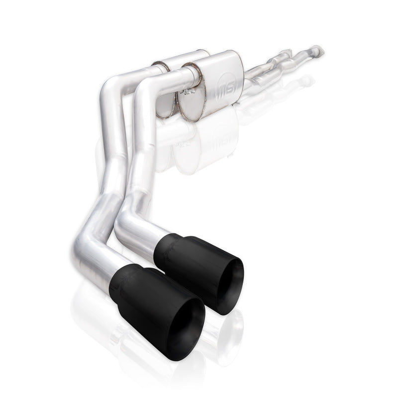 Stainless Works 2014+ Toyota Tundra 5.7L Redline Series Cat-Back Exhaust w/Black Tips