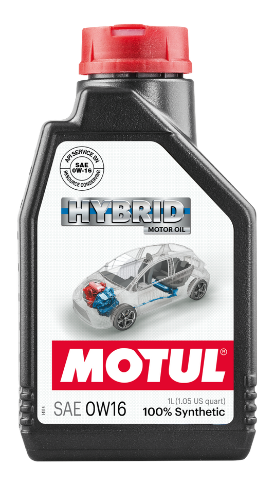 Motul 1L OEM Synthetic Engine Oil Hybrid 0W16 API SN - 1 Liter