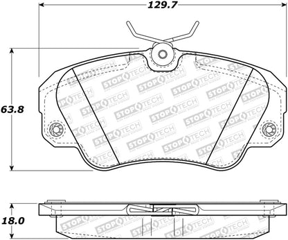 StopTech Street Brake Pads