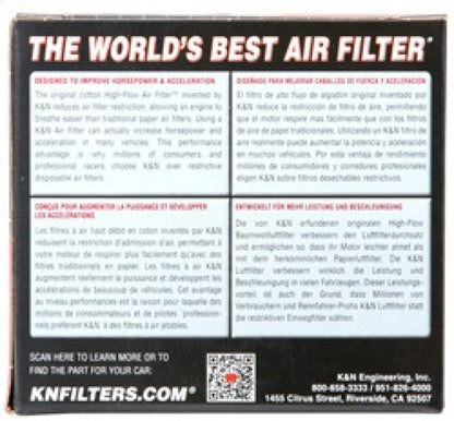 K&N Filter 3/4 inch Flange 2 inch OD 2 1/2 inch Height