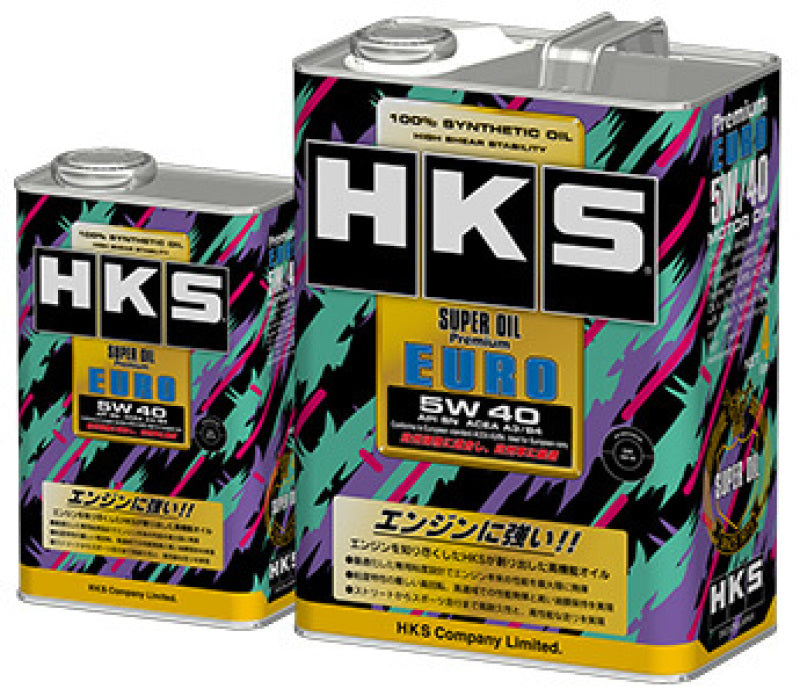 HKS SUPER OIL Euro 5W40 4L (MOQ 4)