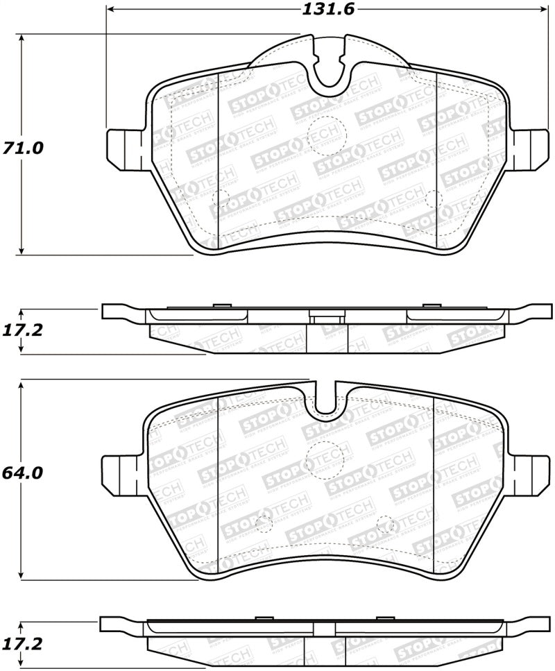 StopTech Street Brake Pads